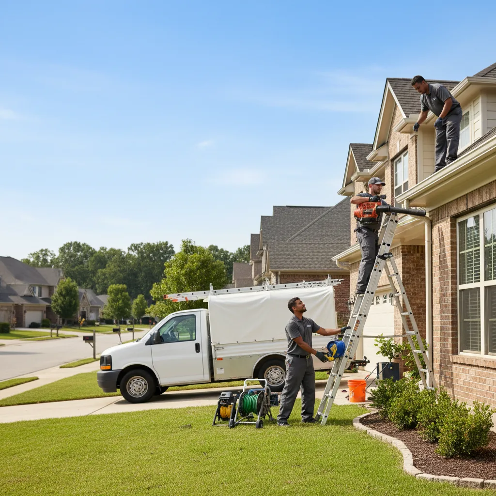 Home Gutter Service in New Memphis, IL near me